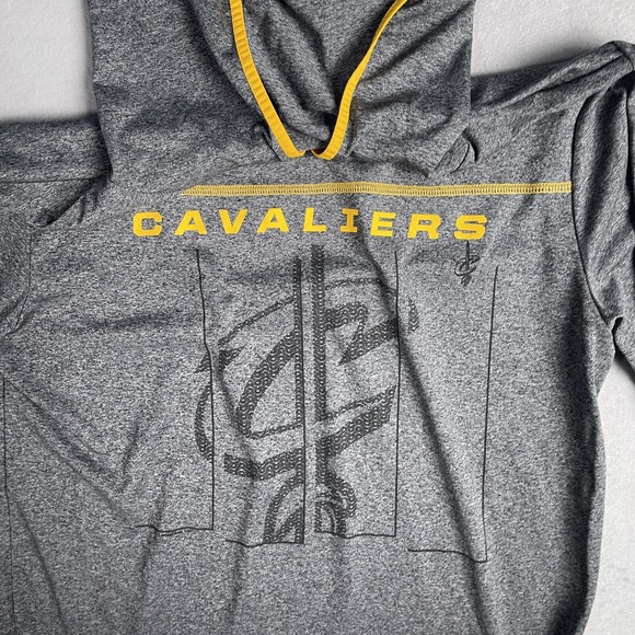 NBA 3XT Cool Hoodie pull over Shirt men Medium Cleveland Cavs‎ Long Sleeve - Picture 2 of 9